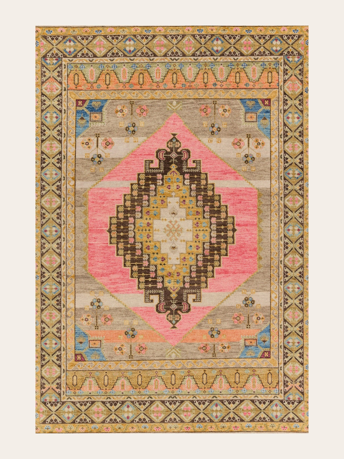Vintage Teppich Seray Lomé