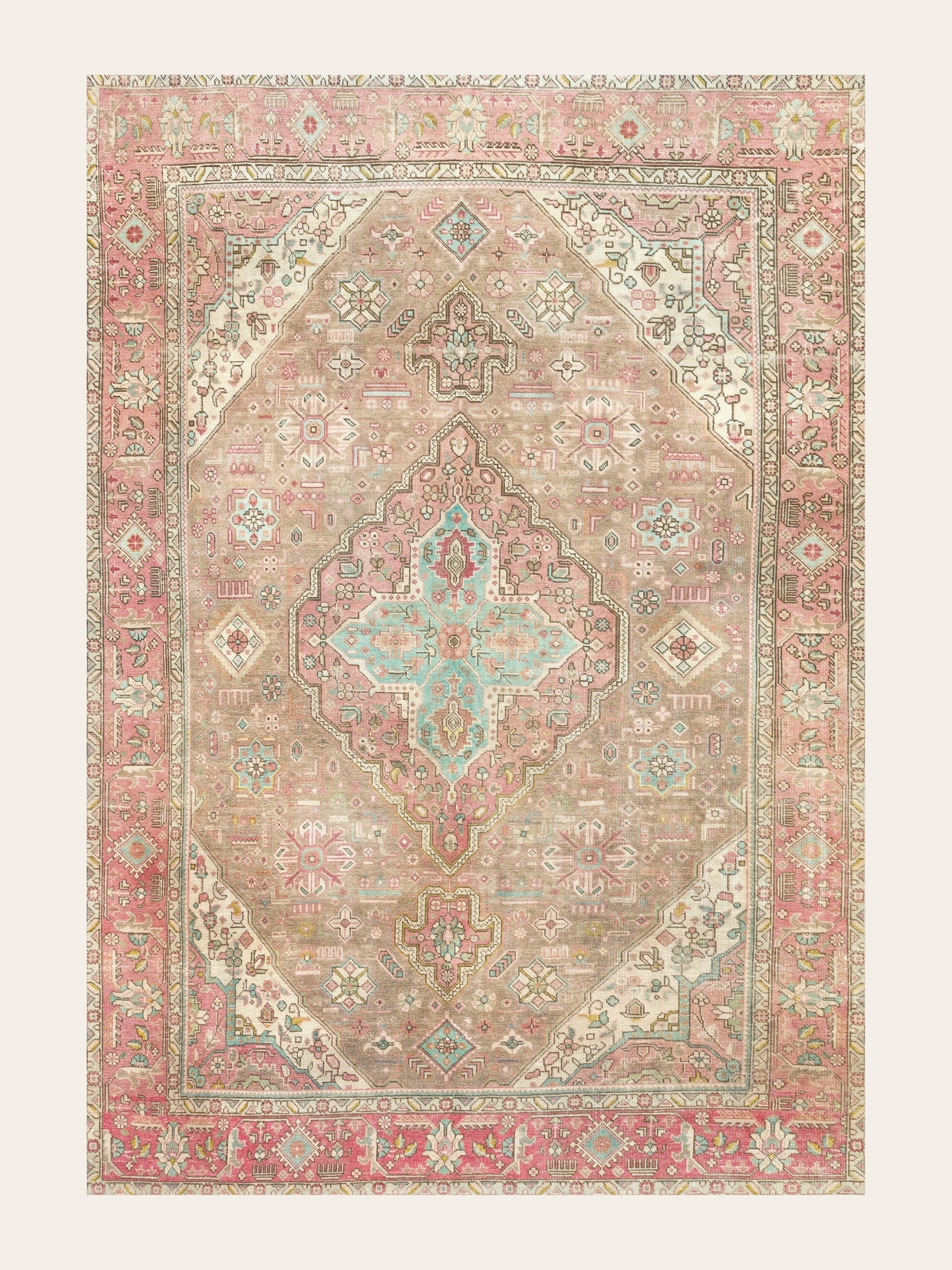Vintage Teppich Zerda Lomé